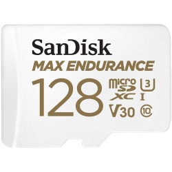 SanDisk Max Endurance MicroSD Card 100MBs with Adapter 128GB